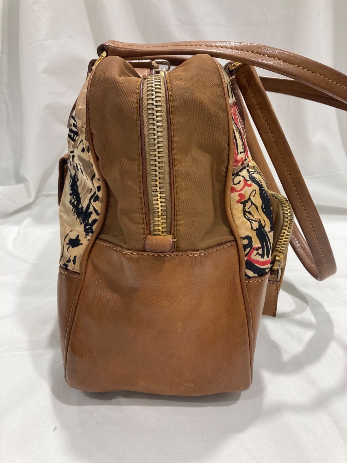 PRADA プラダ オールドプラダ ハンドバッグ トートバッグ ヴェネチア柄