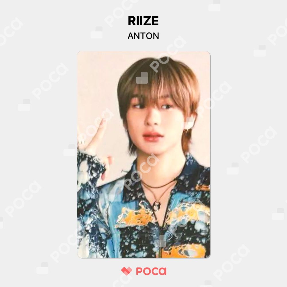 superstar tokyo riize トレカ アントン ③ RIIZE トレカ 002 003 アントン - メルカリ