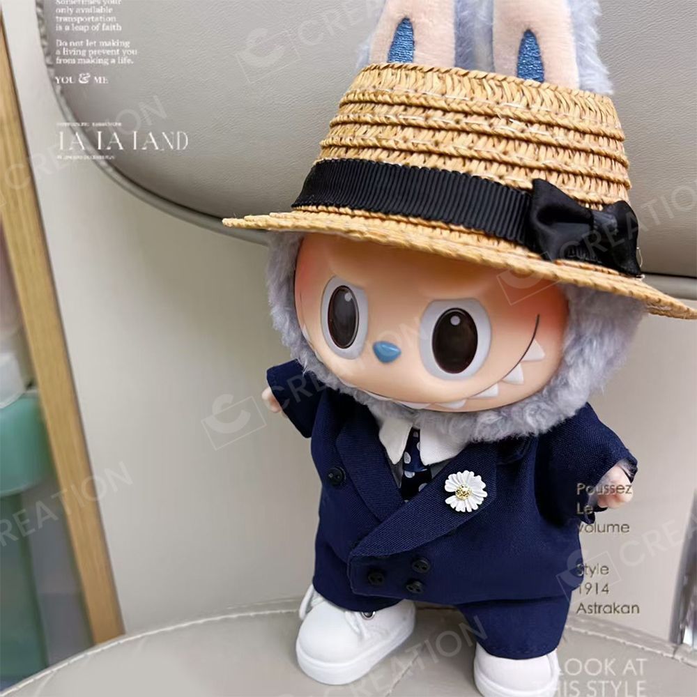 ❤️【Labubu】BIGBANG G-DRAGONぬいぐるみ服 ジヨン　17cm 17cm Labubu G-DRAGON ジヨン ぬいぐるみ 着せ替え お洋服