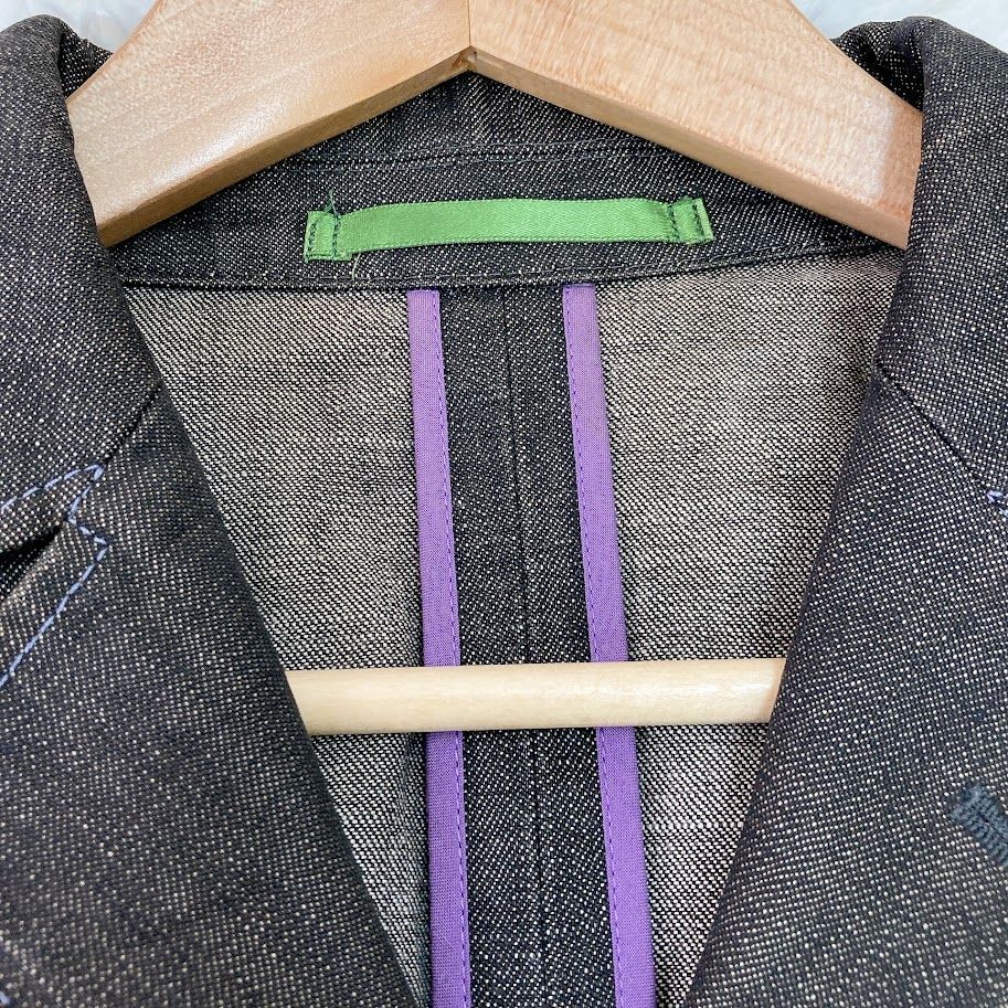 美品】Paul Smith ポールスミス デニムジャケット テーラード コットン