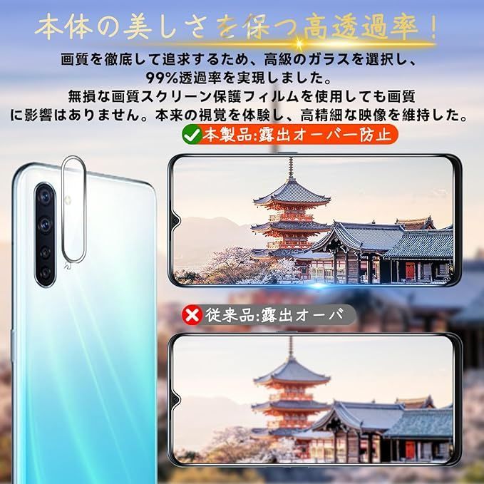 対応 OPPO Reno3 A フィルム 【Seninhi 2+2枚セット: 2* OPPO Reno3A 強化ガラス + 2* OPPO Reno  3A レンズ保護フィルム 】OPPOReno3A ガラスフィルム 指紋ロック解除対応 ウィ - メルカリ