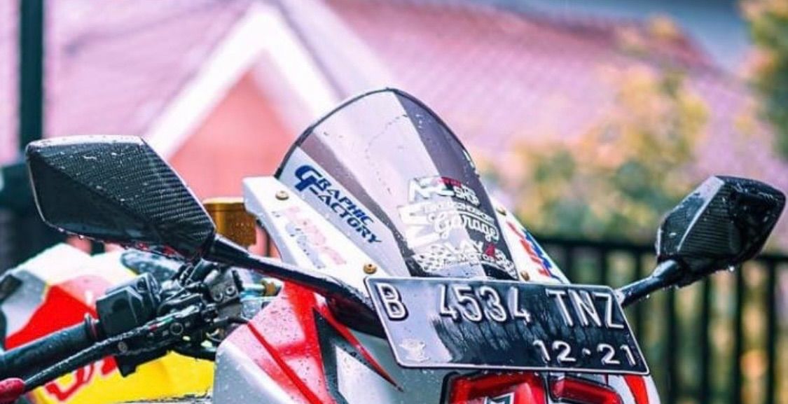 CBR250RR カーボンミラーカバー