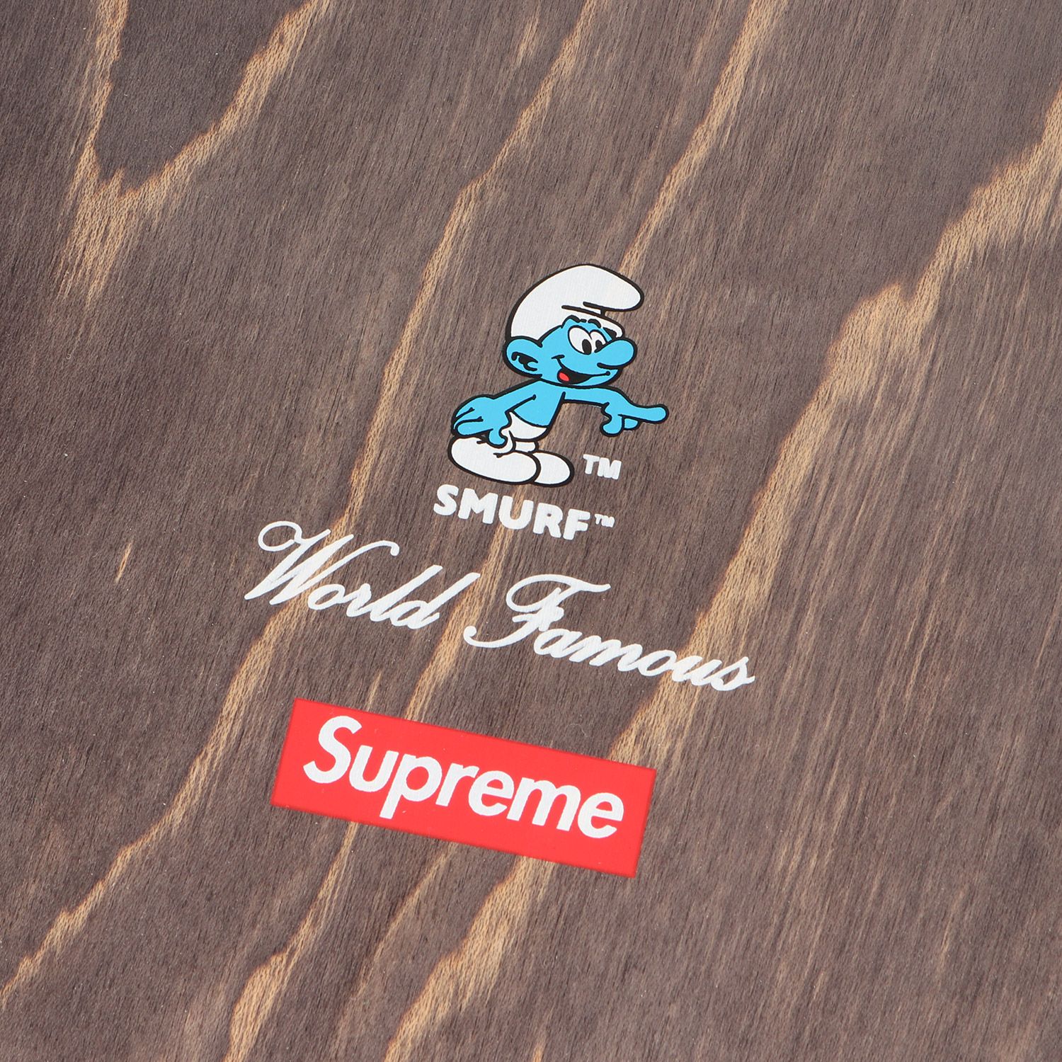 新品 シュプリーム スマーフ スケートボード Supreme Smurfs 【正規