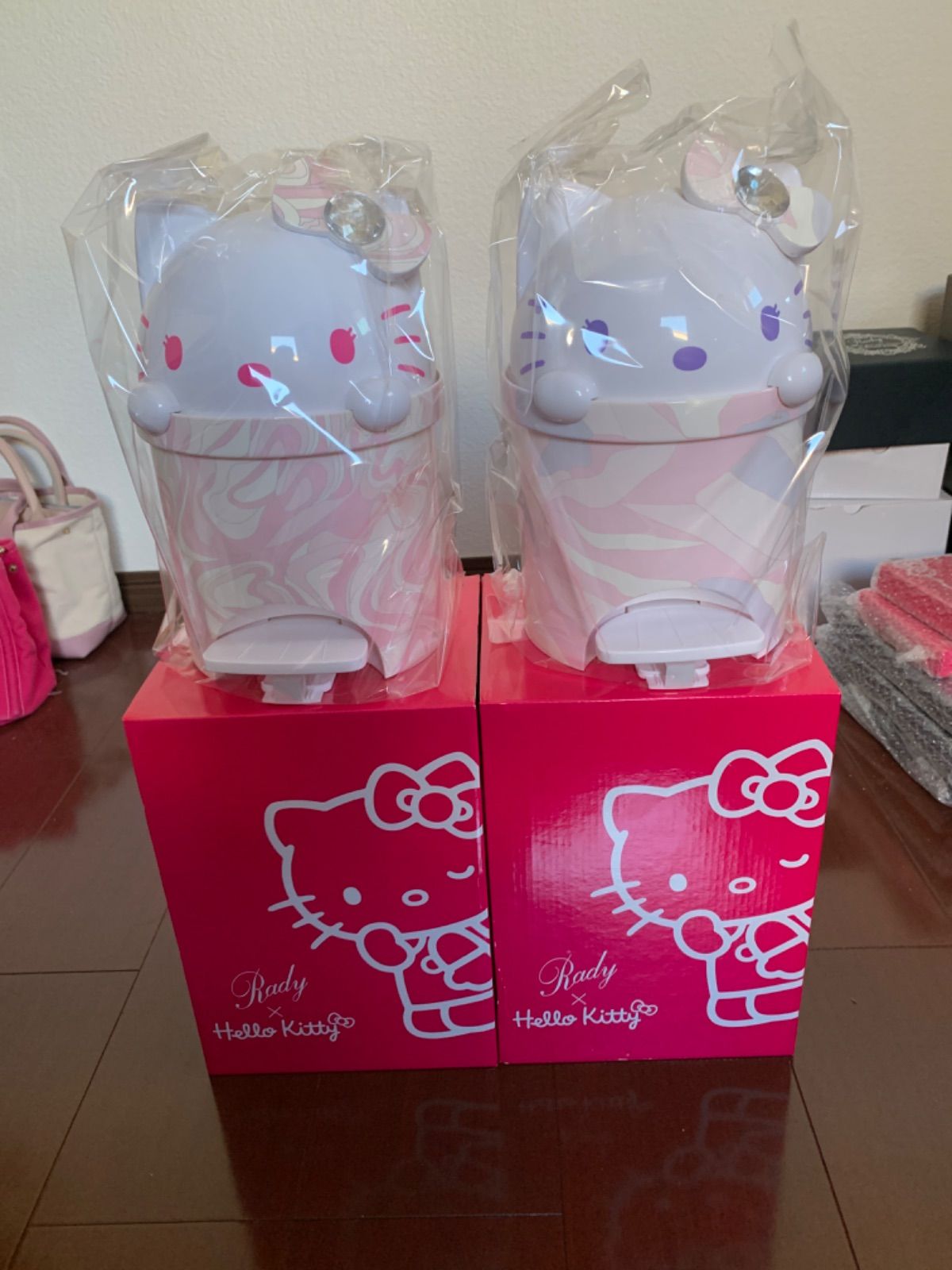 Rady×Hello kitty ゴミ箱 ダストボックス ノベルティ 新品