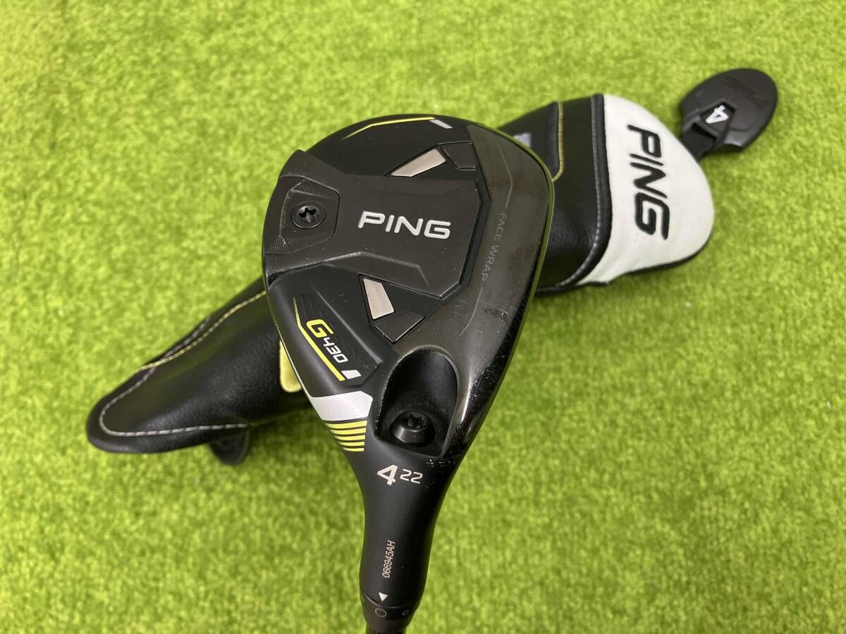 ユーティリティ PING G430 ４番 22度 ALTA J CB flex R ピン