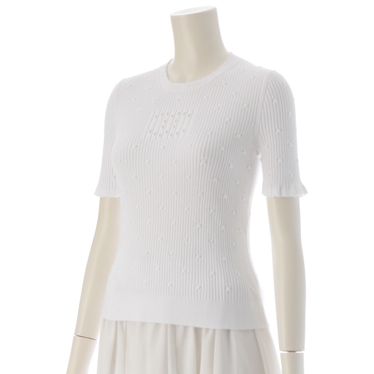 CHANEL 25SS ココマーク ニット 36 CHANEL 25SS ココマーク ニット 36