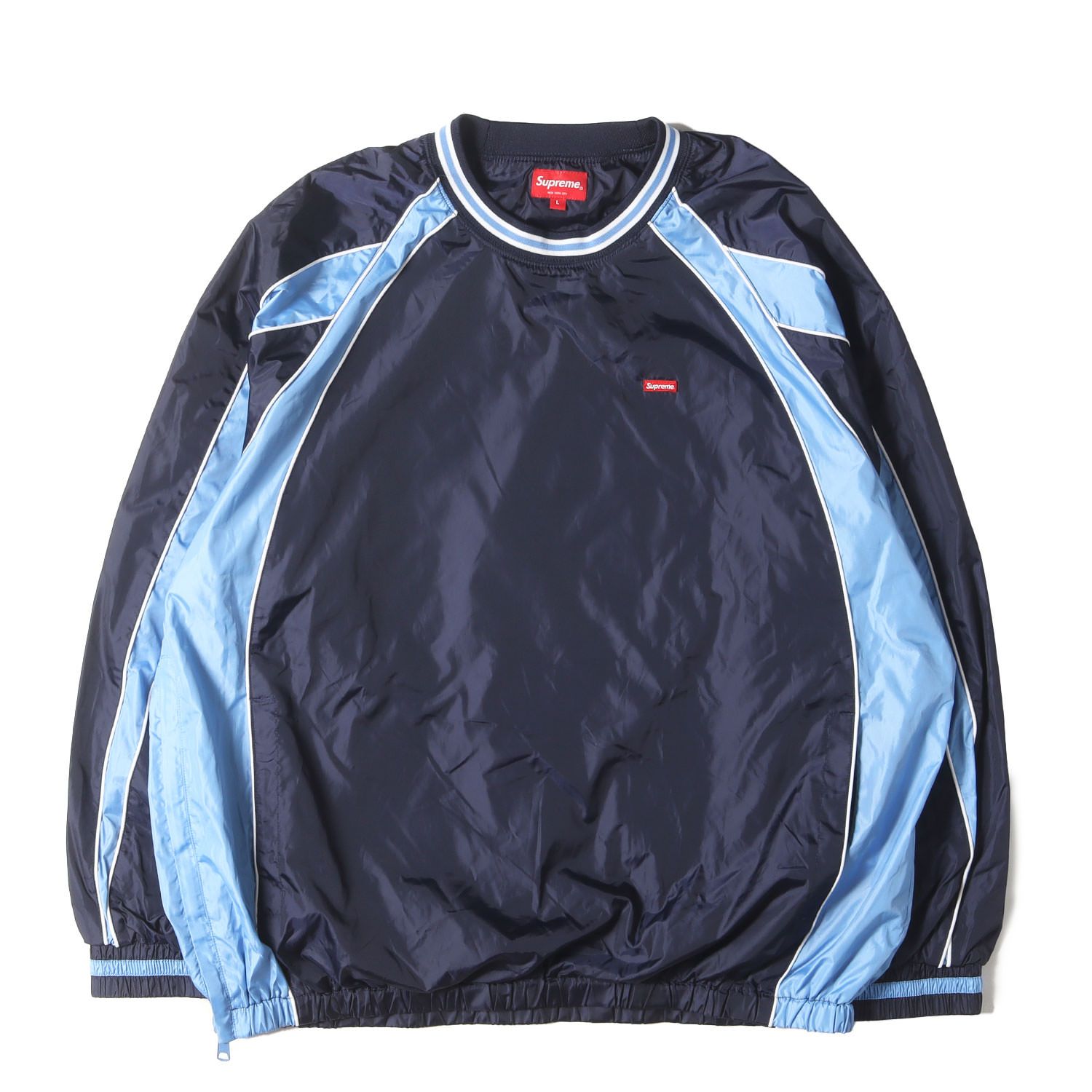 Supreme シュプリーム ジャケット ネイビー 紺 サイズ:L | パイピング