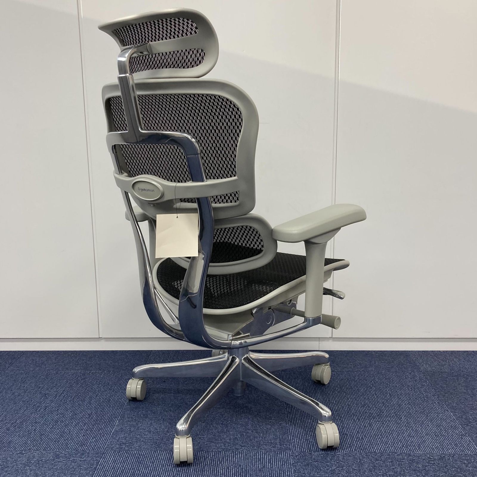 【中古 S(美品)】Ergohuman PRO2(エルゴヒューマン プロ2) EHP2-HAM-BK(GYframe)【＊使用期間：2ヶ月程度＊】 - kaggマルシェ / S(美品) 中古 S(美品)】Ergohuman PRO2(エルゴヒューマン プロ2) EHP2