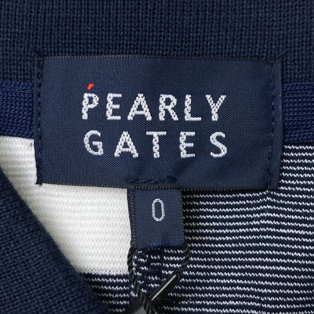 サイズ：0 PEARLY GATES パーリーゲイツ 055-1160606 半袖ポロシャツ