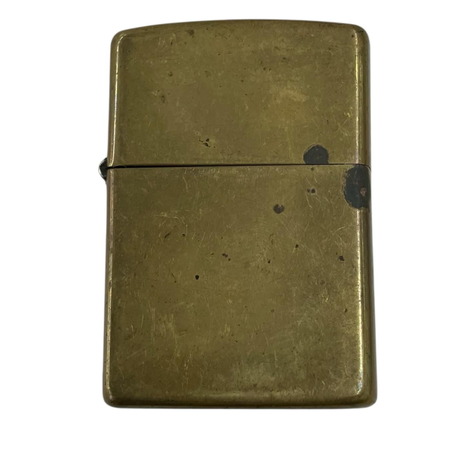 170590 訳アリ品 ZIPPO ジッポ オイルライター Made in U.S.A 真鍮 