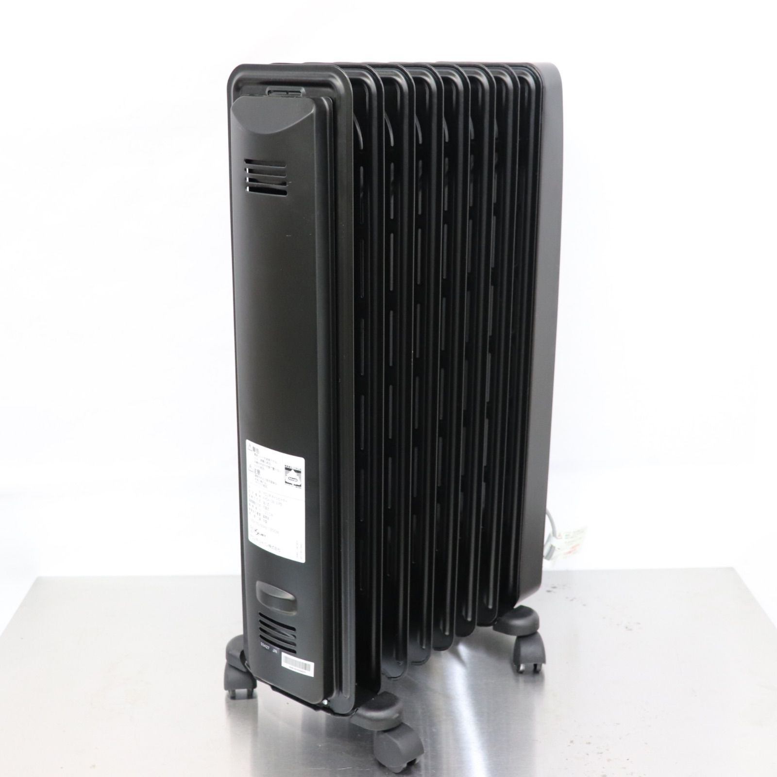 美品】Delonghi デロンギ オイルヒーター KHD410812-PB ブラック 1200W