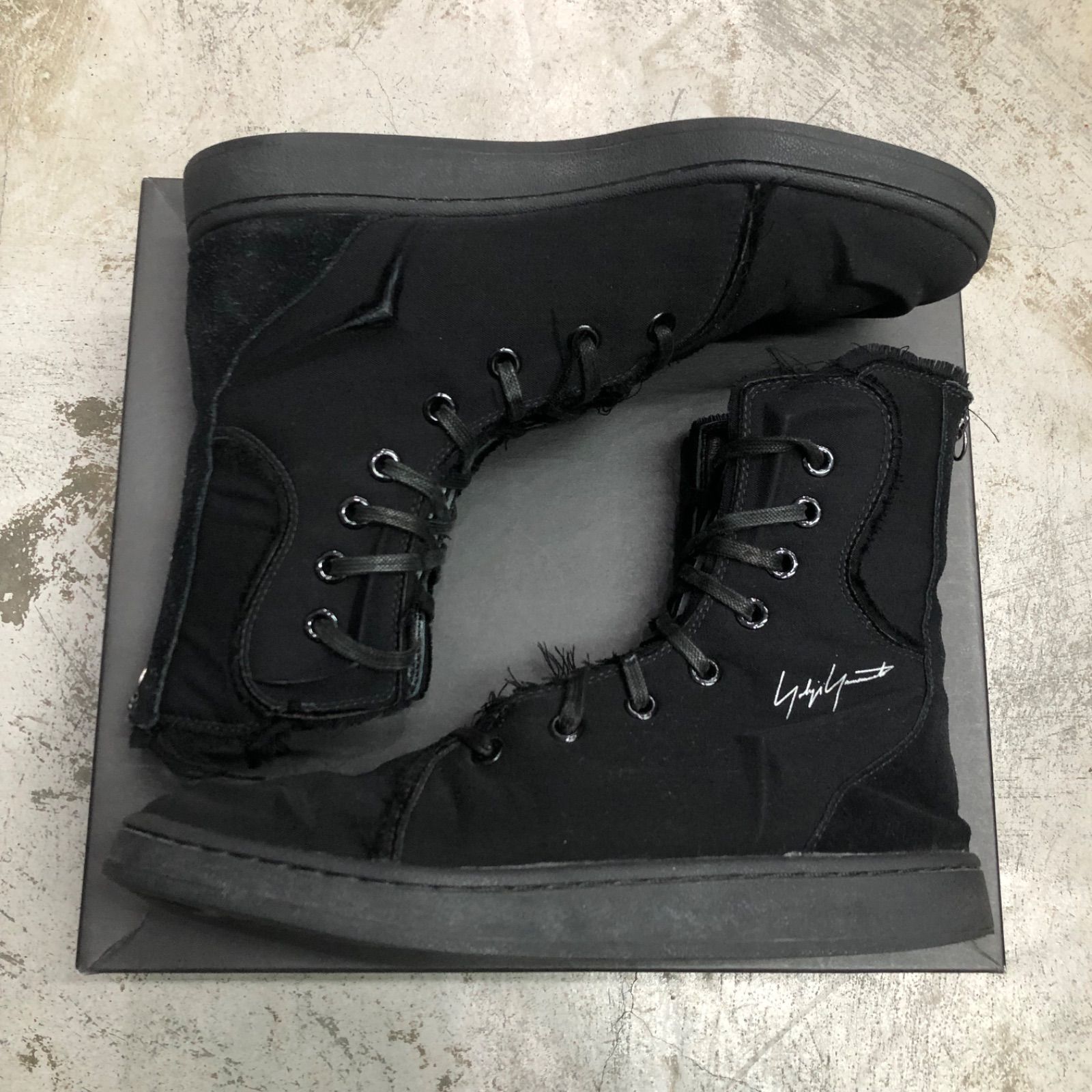 Y-3 Yohji Yamamoto x adidas Campus Boxing 'Triple Black' Y-3