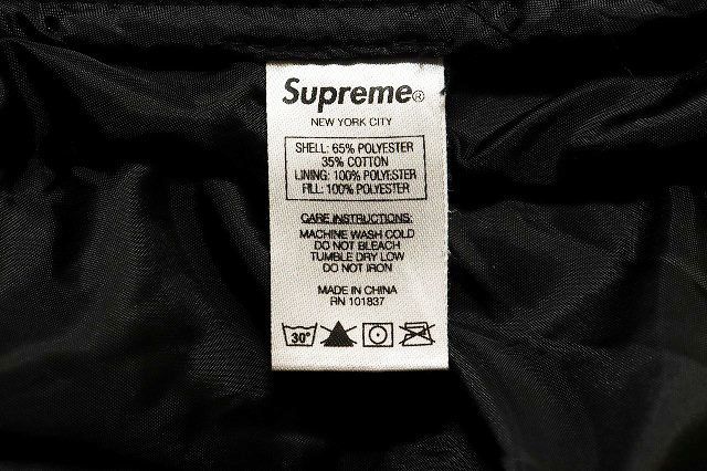 シュプリーム SUPREME 18AW GONZ SHOP VEST PANTHER M ゴンズ