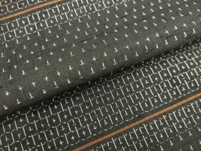 平和屋着物○上質な紬 亀甲横段文 正絹 逸品 DAAV8535tw - メルカリ 