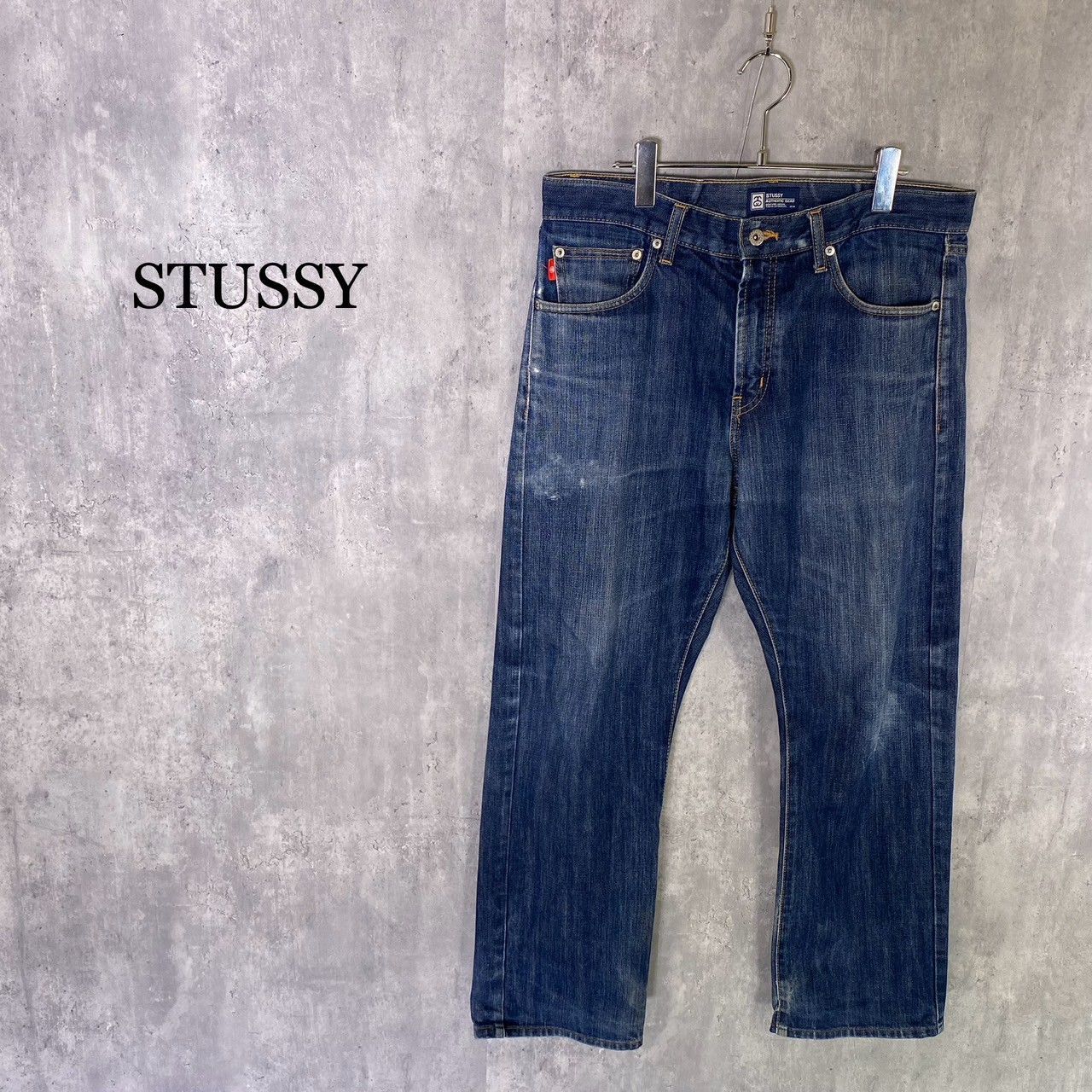 STUSSY』 ステューシー (32) ストレートデニムパンツ - メルカリ
