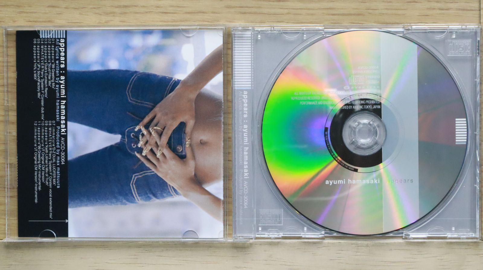 国内盤CD☆浜崎あゆみ/Ayumi Hamasaki □ appears 【AVCD30064