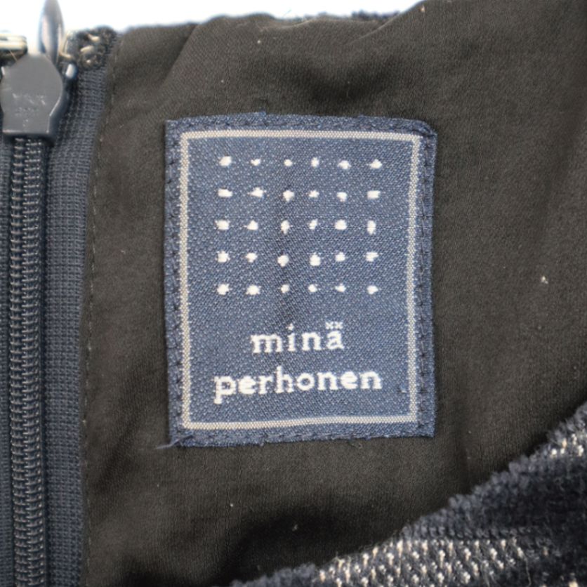 mina perhonen ミナペルホネン coppice パイルジャガードワンピース 