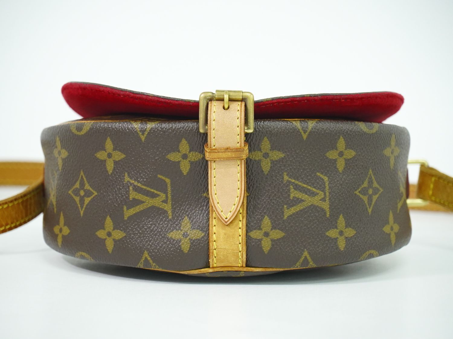 本物 ルイヴィトン LOUIS VUITTON LV タンブラン モノグラム ショルダーバッグ ポシェット ブラウン M51179 Tambourin  ビトン バッグ 中古 【フォロー割】 - メルカリ