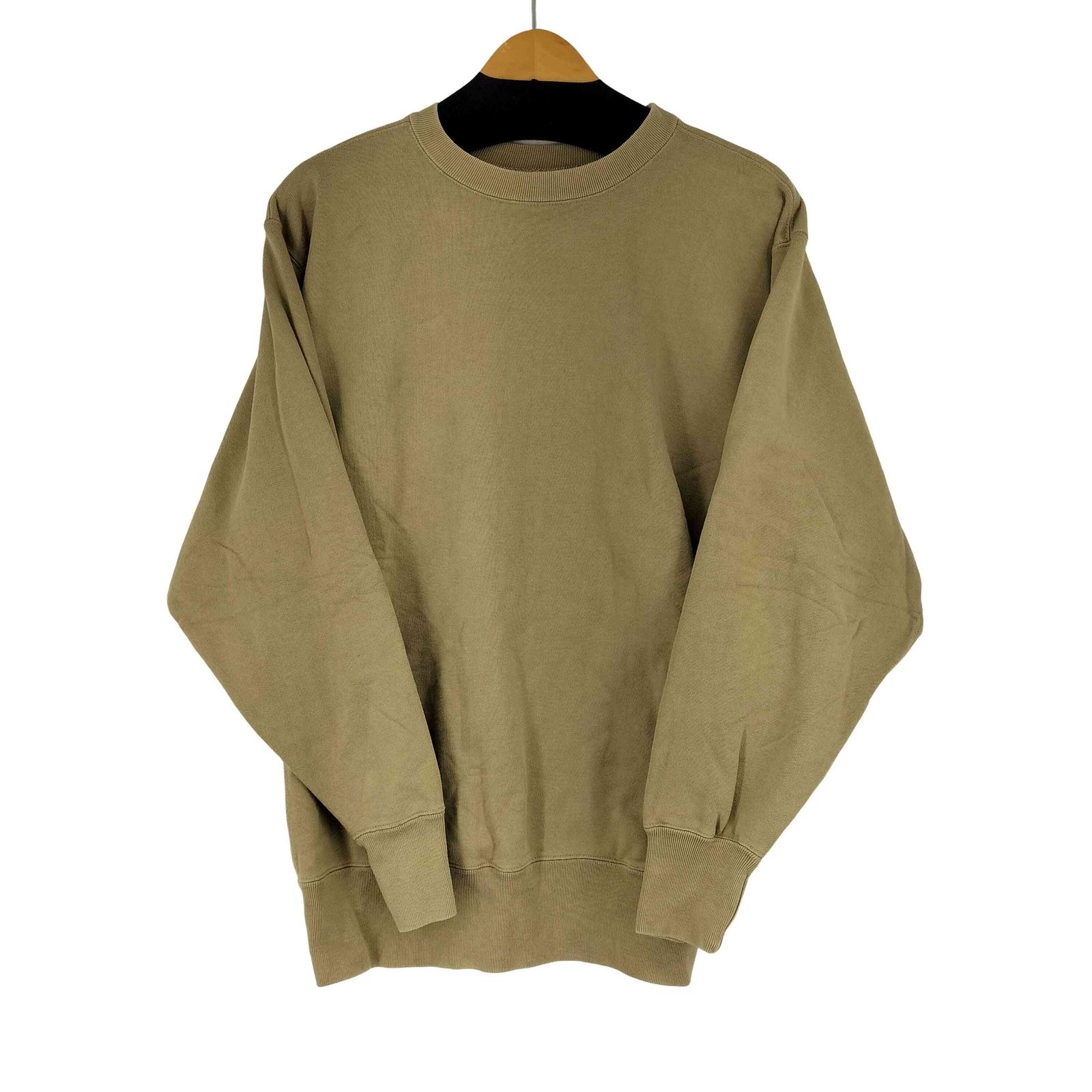 シオタ CIOTA スビン吊り裏毛クルーネックスウェットシャツ メンズ  6