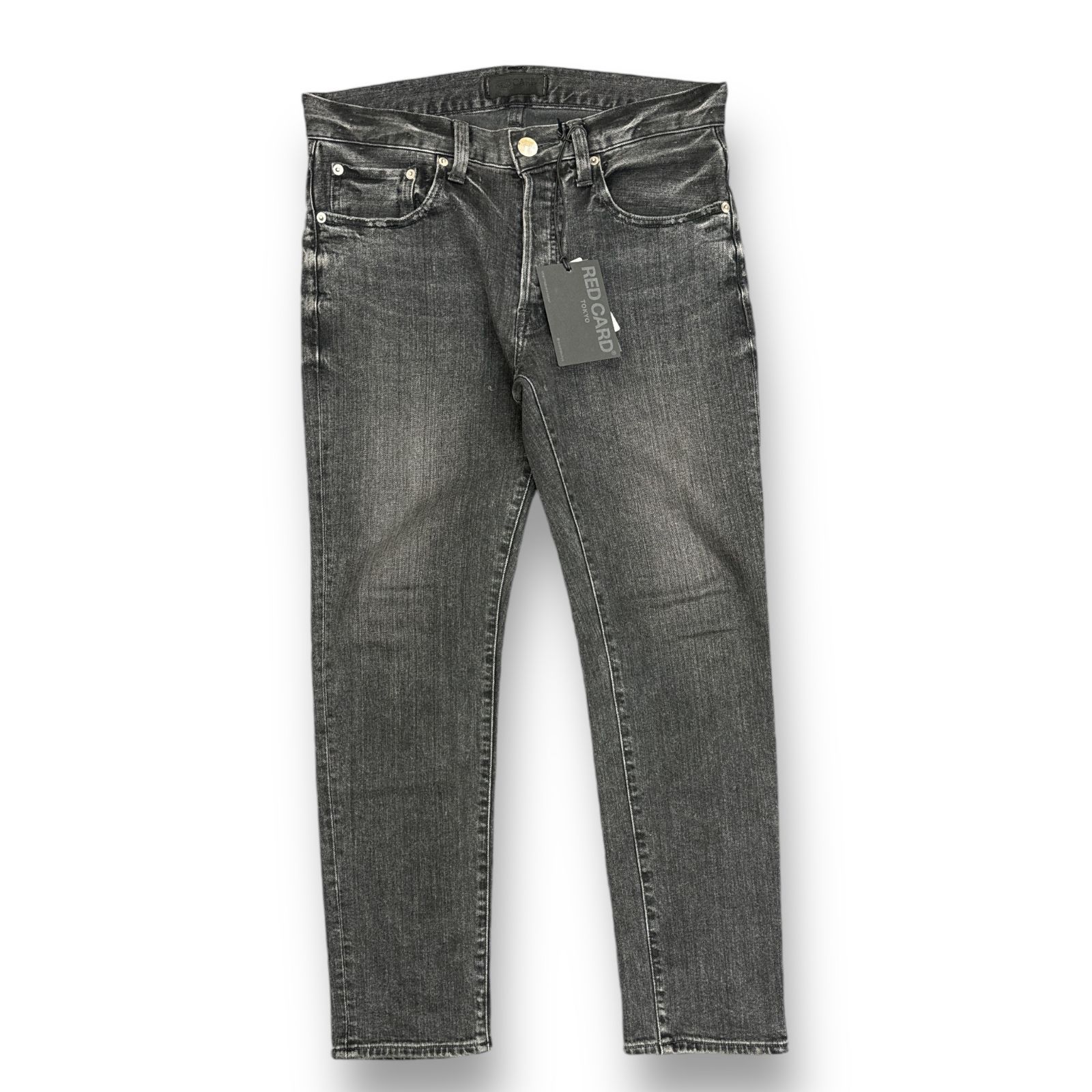 VALABASAS バラバサス ダメージスキニーデニム グレー 新品 28 【公式 