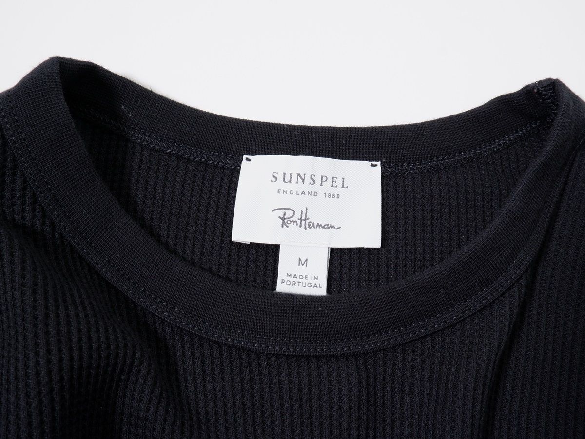*Ron Herman*SUNSPEL*ワッフルロングスリーブTシャツ*送料込み* スーピマ ワッフル ロングスリーブティー｜SUNSPEL(サンスペル
