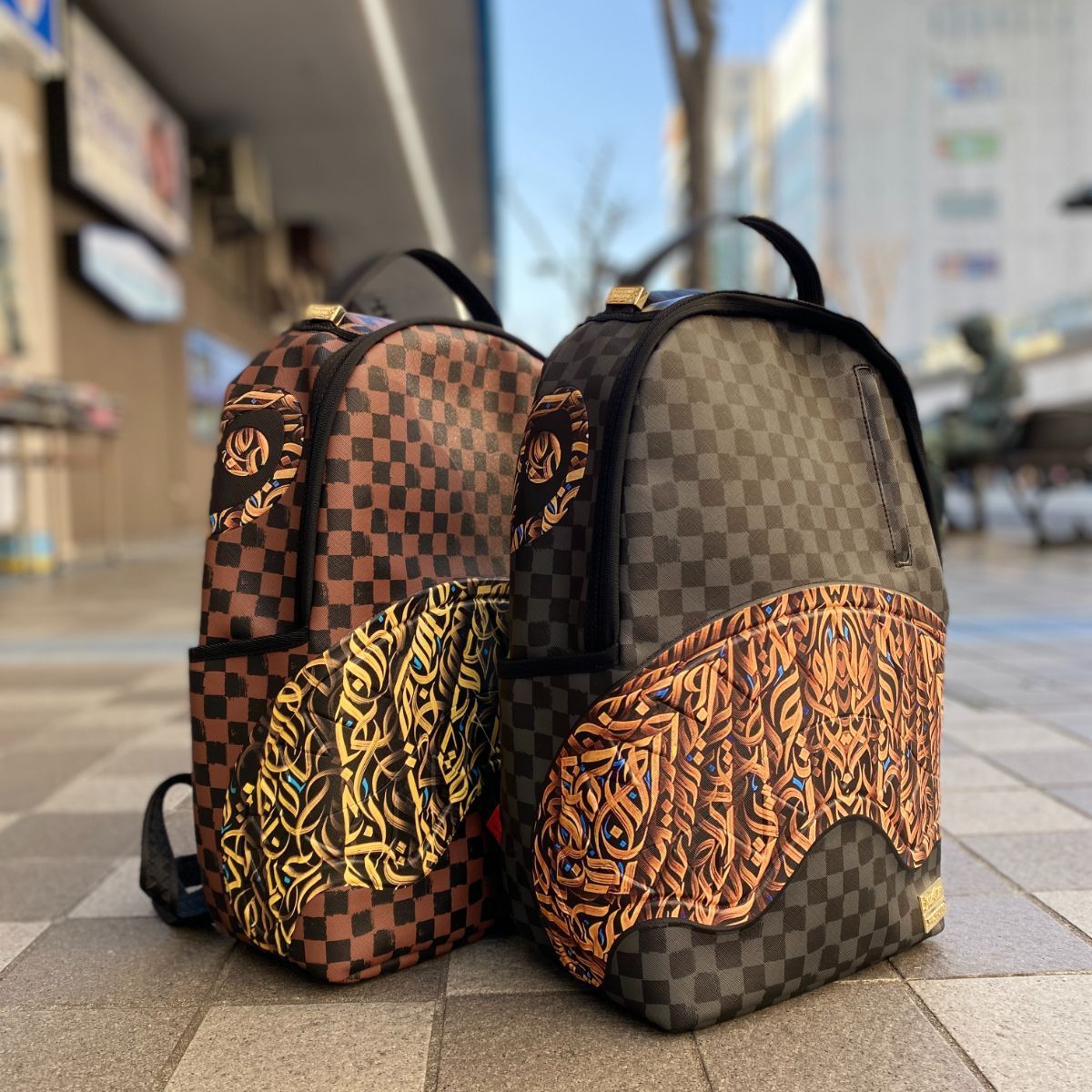 特別限定コラボリュック　sprayground diaa allam DIAA ALLAM SEEKING PERFECTION 001 BACKPACK – SPRAYGROUND®