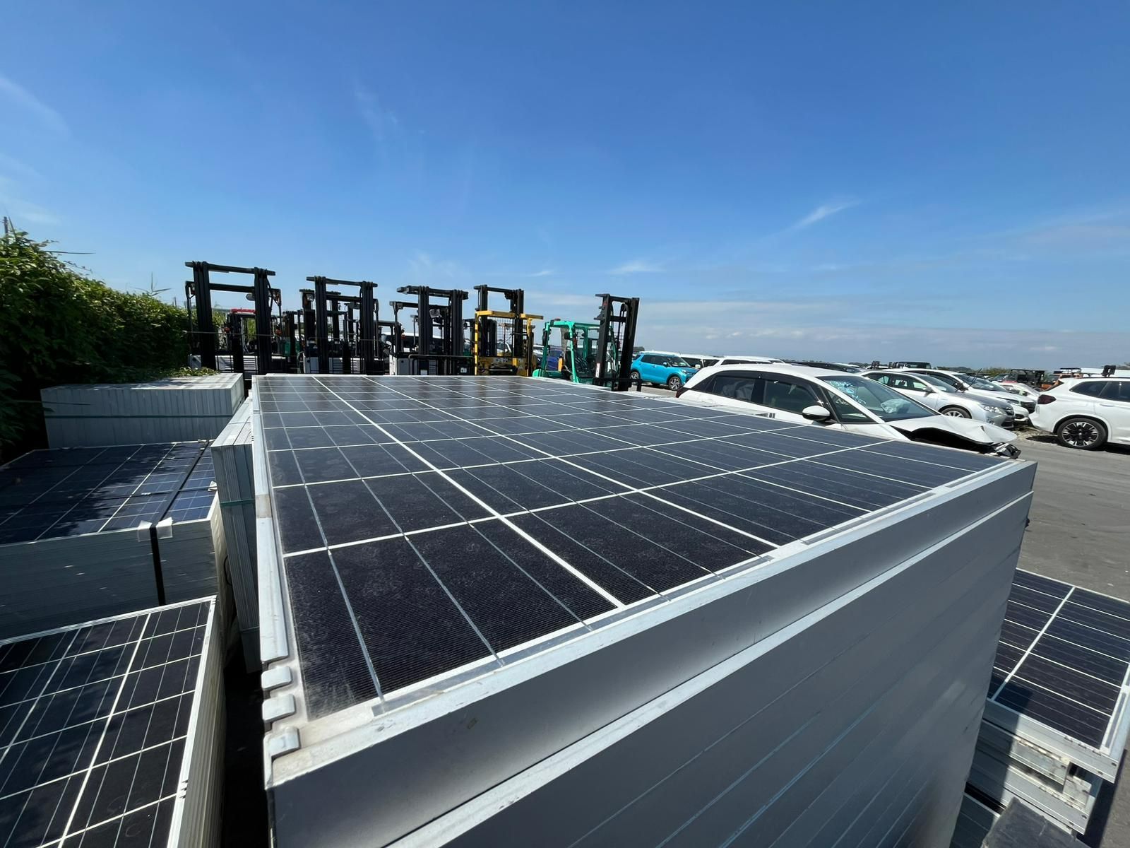 数量限定  DIYにおすすめ 京セラソーラーパネル 270W 大 10枚セット バラ売り 品 埼玉県行田市 現地渡し 【本日のどっきりセール】