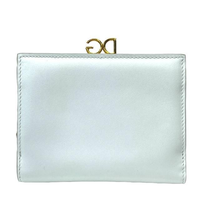 DOLCE&GABBANA 財布 がま口 ドルチェ&ガッバーナ D&G ドルガバ 財布 三つ折り財布 折財布