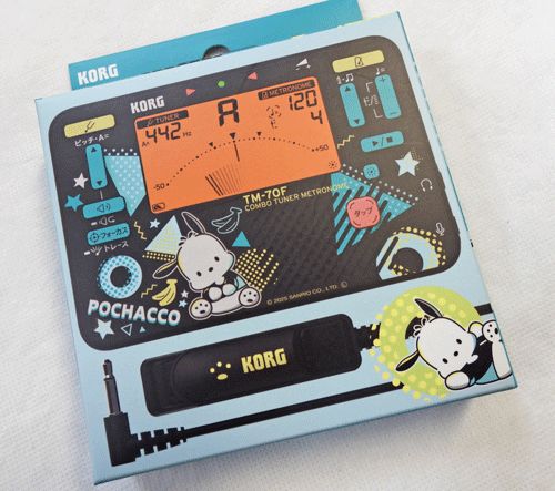 KORG×サンリオコラボ ポチャッコ チューナー＆メトロノーム マイクセット 数量 ＆稀少