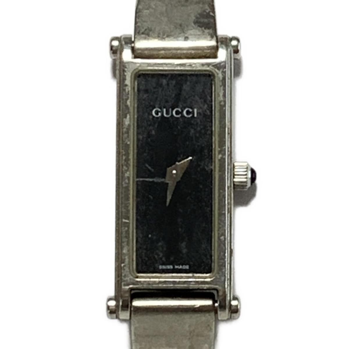 GUCCI グッチ 腕時計 - 1500L レディース 黒