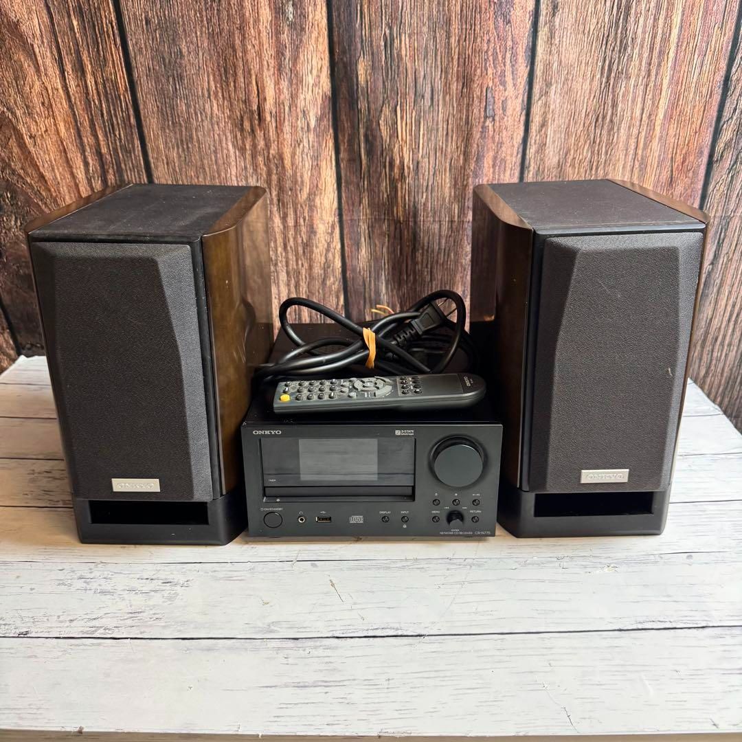 ONKYO CR-N775 レシーバー D-112NFX スピーカー セット