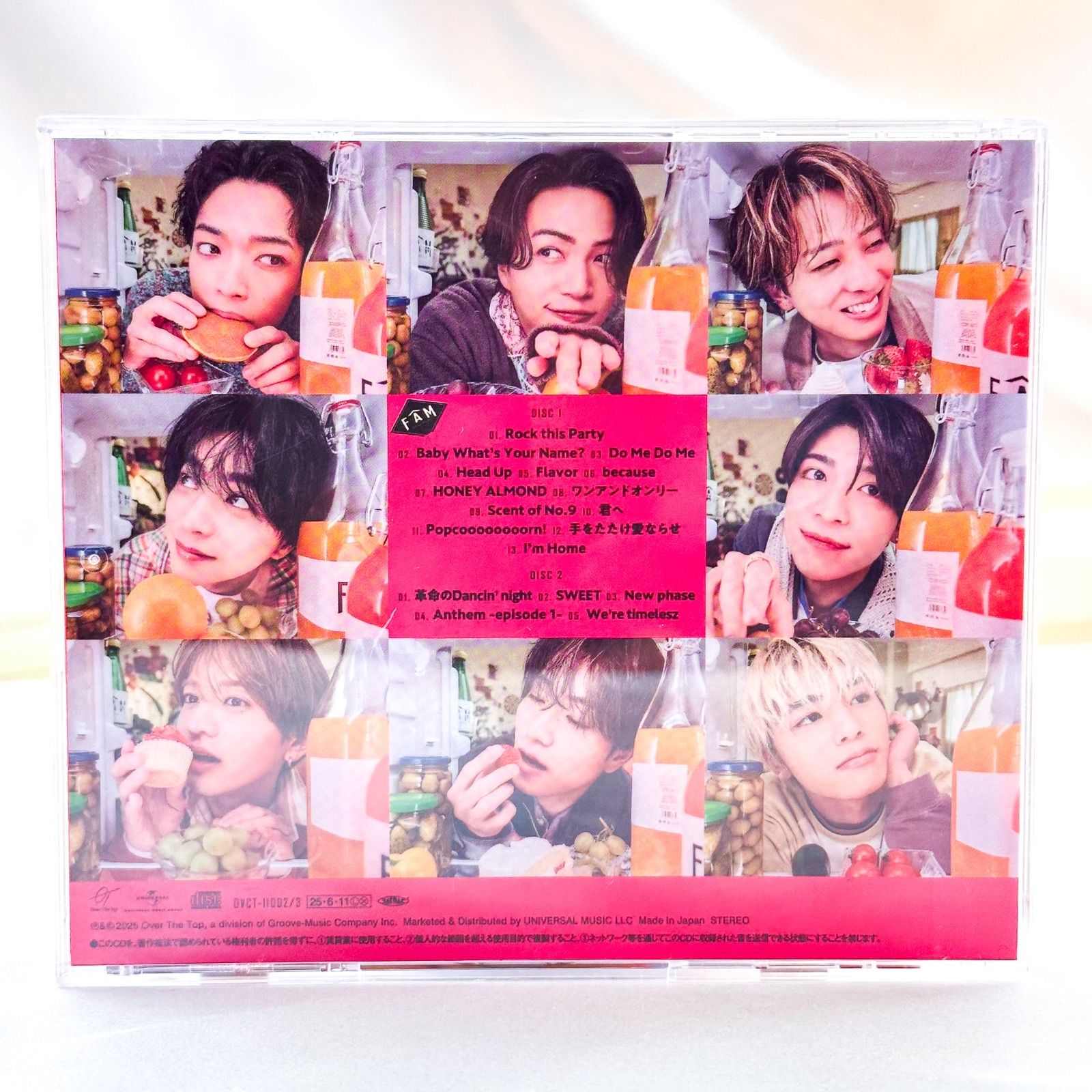美品 timelesz FAM 【通常盤】(2CD) (A) 「特典なし」 - メルカリ