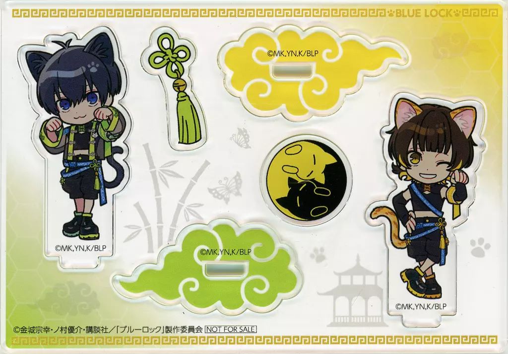 中古】アクリルスタンド・アクリルパネル 潔世一＆蜂楽廻 ミニミニ 