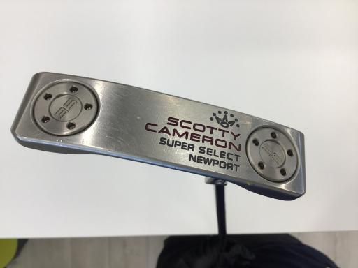 タイトリスト SCOTTY CAMERON SUPER SELECT NEWPORT 34インチ パター PT スチール フレックスその他 メンズ 男性用 右利き 右用 Cランク ゴルフクラブ