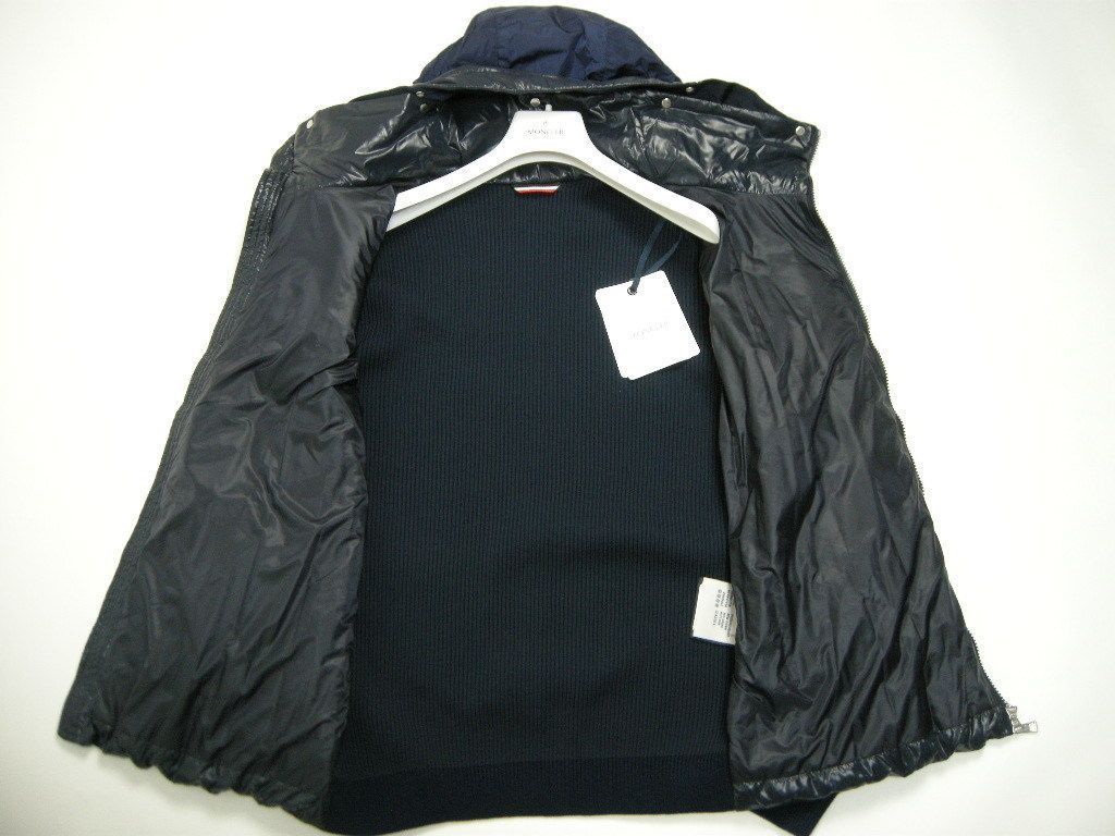 サイズXL□新品□モンクレール コットンニット切替ダウン