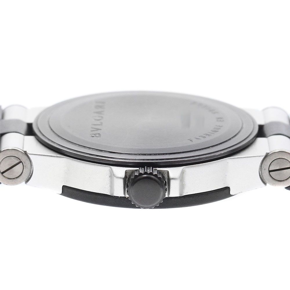 ブルガリ BVLGARI AL32TA アルミニウム デイト クォーツ
