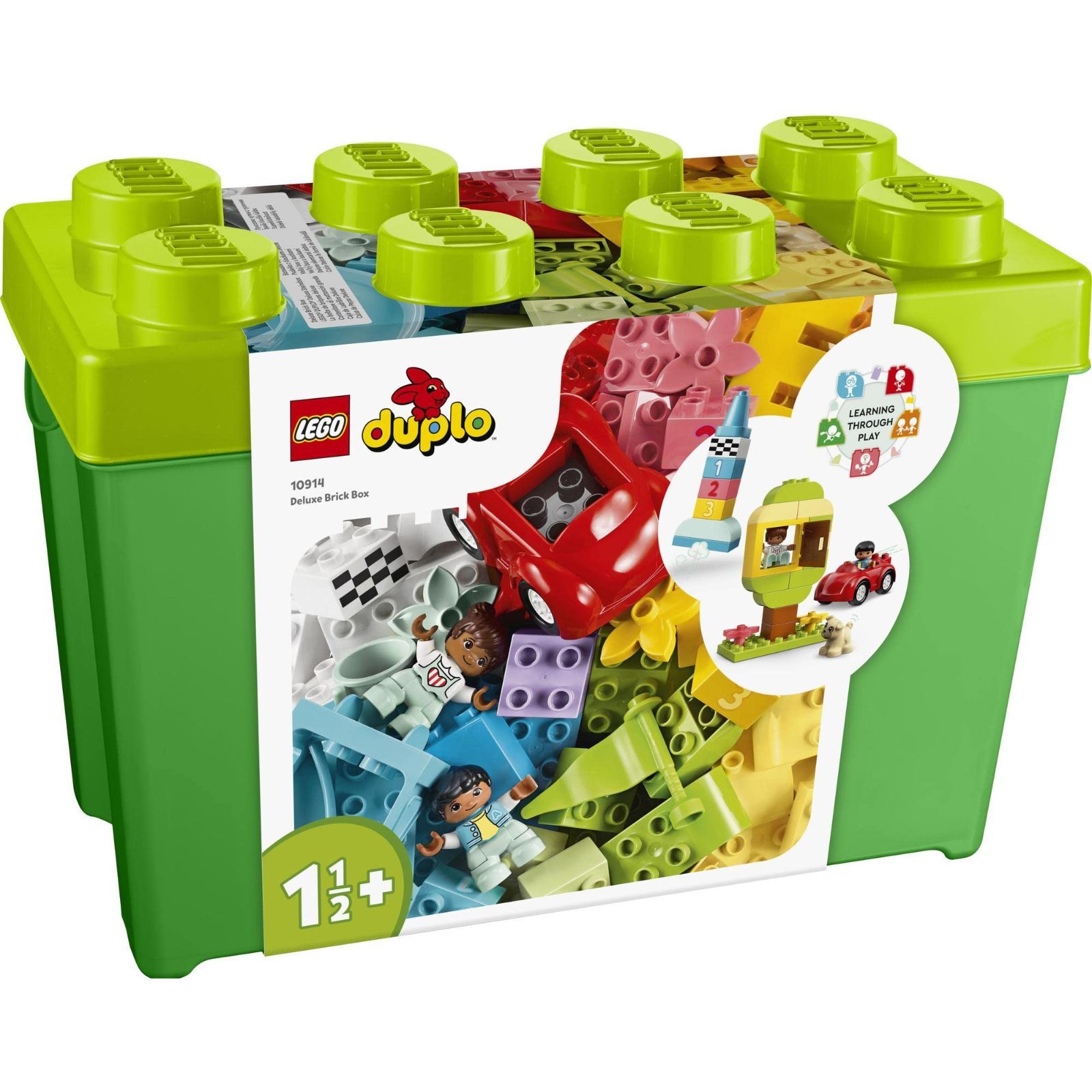 【人気商品】1歳半 レゴブロック ギフト プレゼント 誕生日 玩具 知育 幼児 赤ちゃん 子供 3歳 ~ 2歳 女の子 男の子 10914 スーパーデラックス デュプロのコンテナ 知育玩具 おもちゃ デュプロ (LEGO) レゴ