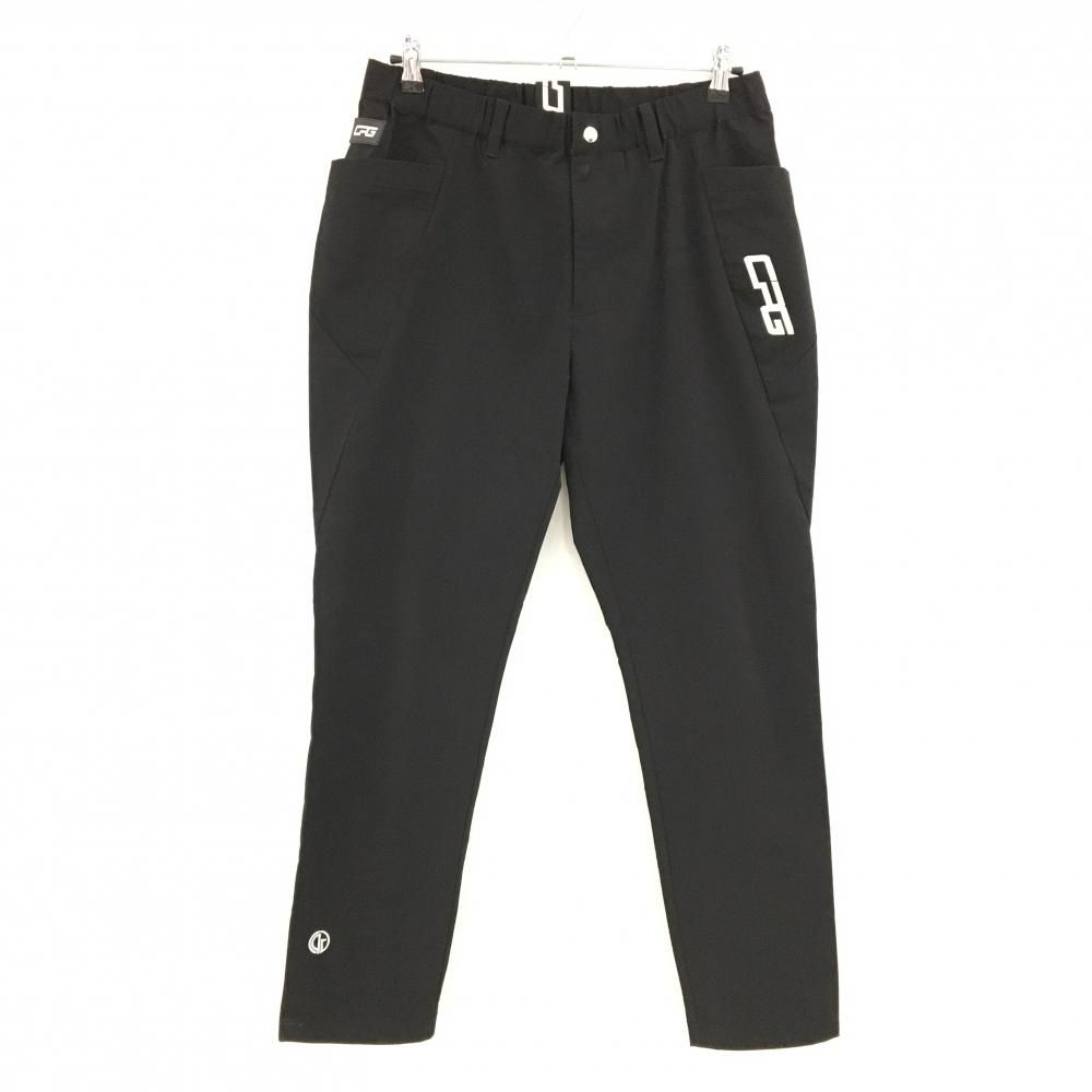 美品】CPG パンツ 黒 シリコンワッペン ストレッチ メンズ XL