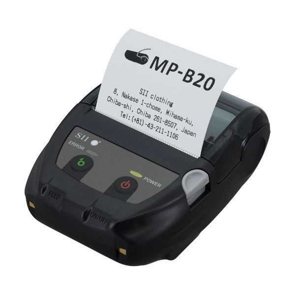 セイコーインスツル 業務用 モバイルプリンタ MP-B20 1台 プリンター プリンタ PC パソコン 周辺機器 OA機器 事務機器