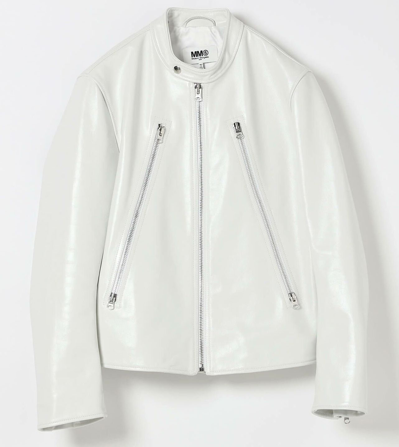 売り切り希望MM6 Maison Margiela シングルライダースジャケット 新品】 MM6 Maison Margiela / エムエムシックスメゾン