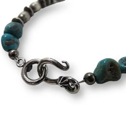 インディアンジュエリー ネックレス ターコイズ ナバホパール