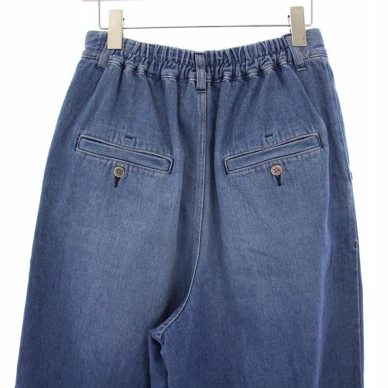 未使用☆ZUCCa ズッカ ワイドパンツ デニム カットオフ 未使用☆ZUCCa ズッカ ワイドパンツ デニム カットオフ