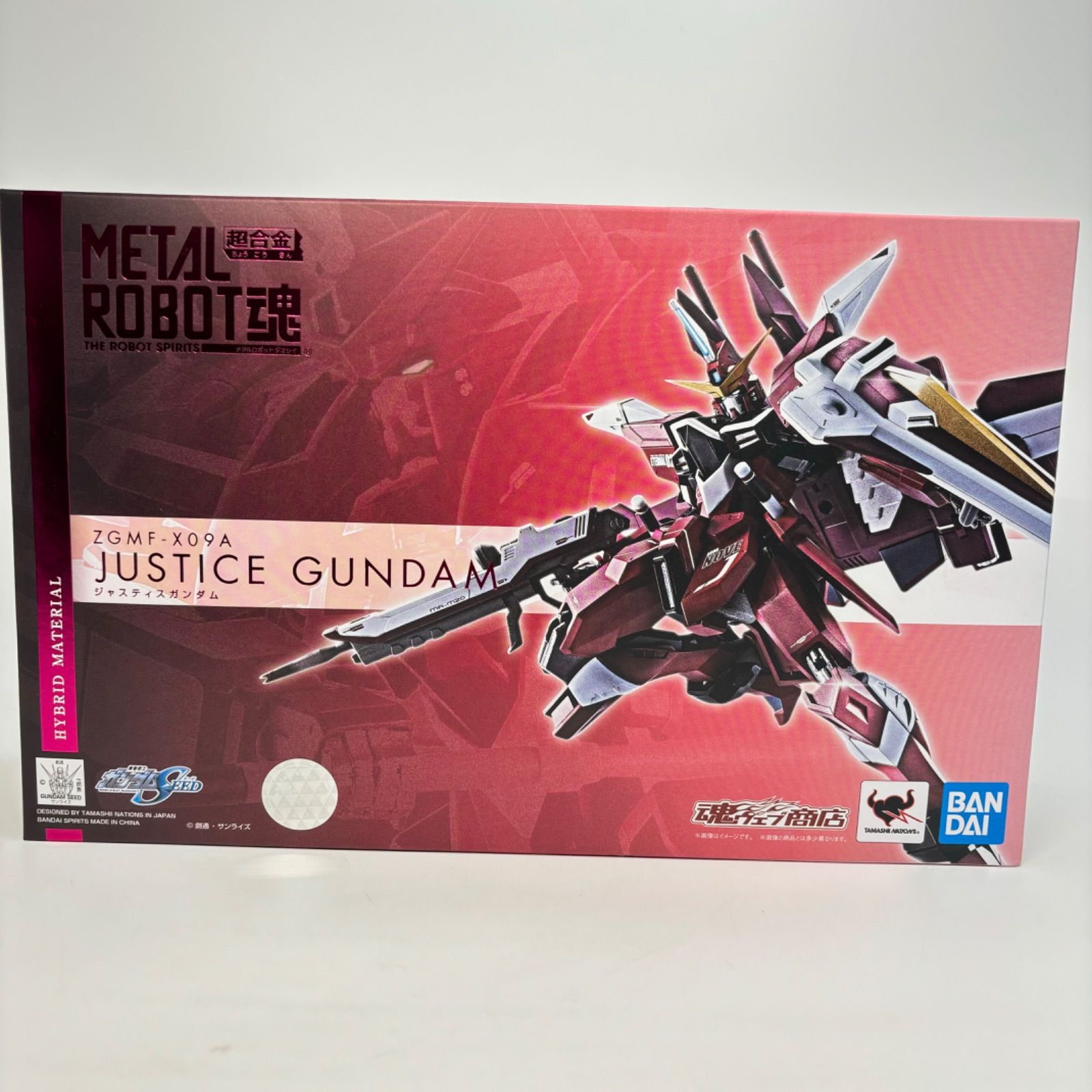 美品】 METAL ROBOT魂 ＜SIDE MS＞ ジャスティスガンダム ZGMF-X09A