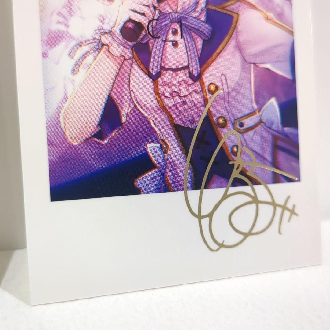 なるせ nqrse チェキ デジタルサイン メッセージ付き 箔押し だい