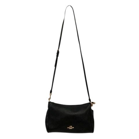 ★あやや　COACH　ロングショルダーバッグ 斜め掛け F72703 黒 コーチ COACH バッグ 2WAY ハンドバッグ ショルダーバッグ