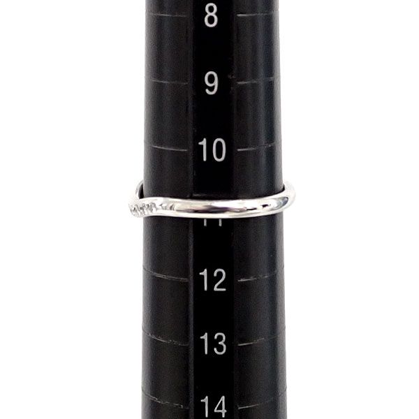 ティファニー ダイヤモンド カーブドバンドリング リング Pt950  