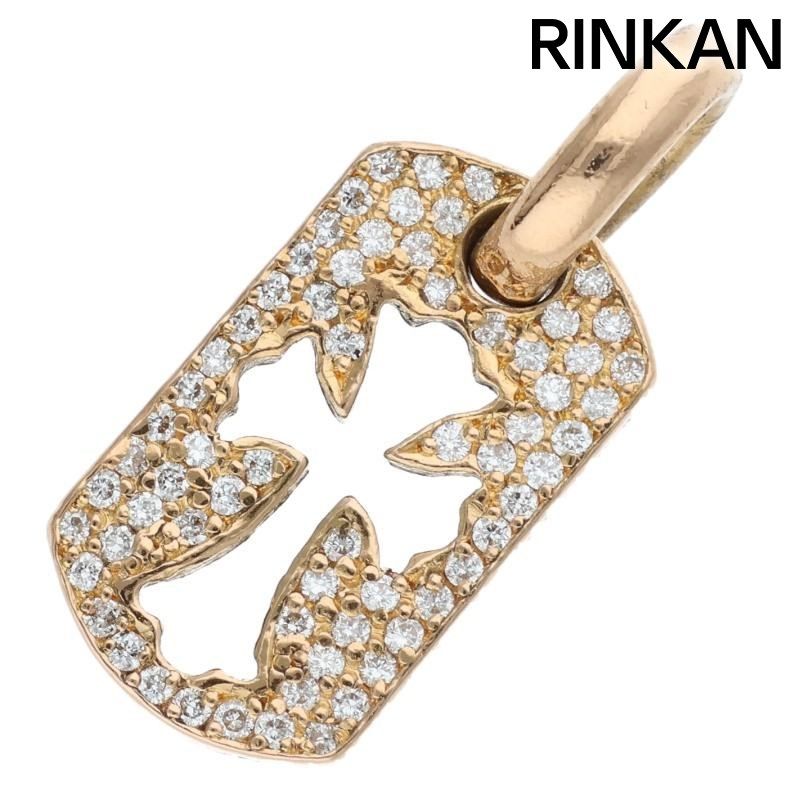 クロムハーツ 22K CRS BBYFAT P DMND ベイビーファット PAVEダイヤ