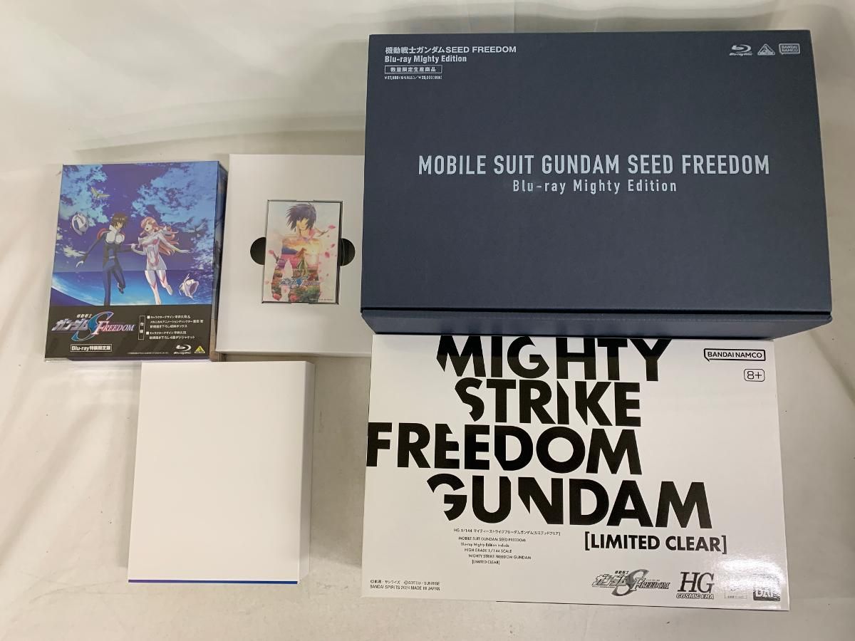 未開封】機動戦士ガンダムSEED FREEDOM Blu-ray Mighty Edition 未開封】機動戦士ガンダムSEED FREEDOM Blu-ray Mighty Edition