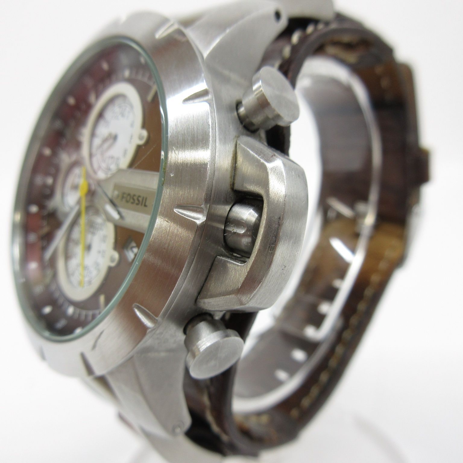 FOSSIL フォッシル JR-1157 クロノグラフ 稼働品 - メルカリ