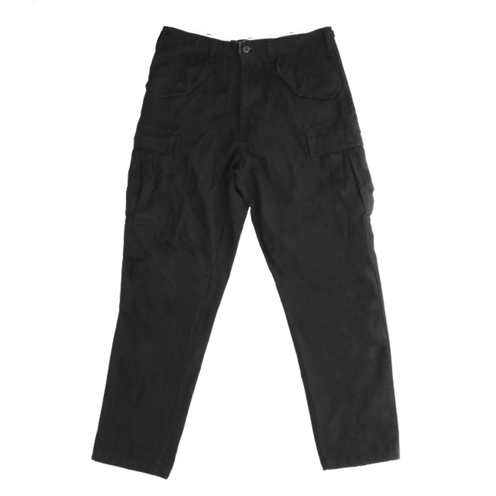 Black  サイズL  Rothco ロスコ VINTAGE M-65 FIELD PANTS ロスコ Rothco カーゴパンツ メンズ ゆったり カーゴ パンツ ヴィンテージ ジッパーフライ 作業服 大きいサイズ ブランド 迷彩 ソックスイン